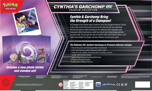 Cynthia's Garchomp ex Premium Collection (Español)