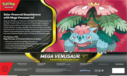 Mega Venusaur ex Premium Collection (Inglés)