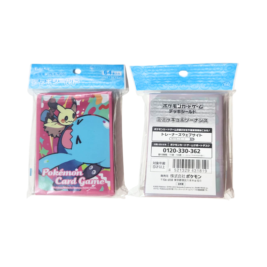 Card Sleeves – Mimikyu & Wobbuffet (Japonés)