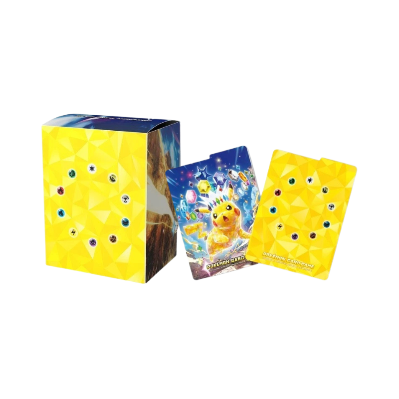 Pokémon Card Game Deck Case – Pikachu Stellar Tera Type (Japonés)