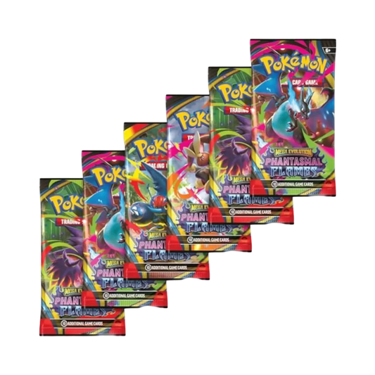 Mega Evolution – Phantasmal Flames Booster Bundle (Inglés)