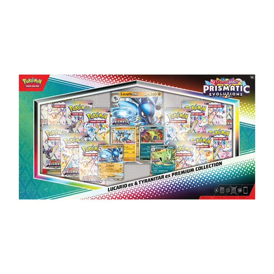 Lucario ex & Tyranitar ex Premium Collection (Inglés)