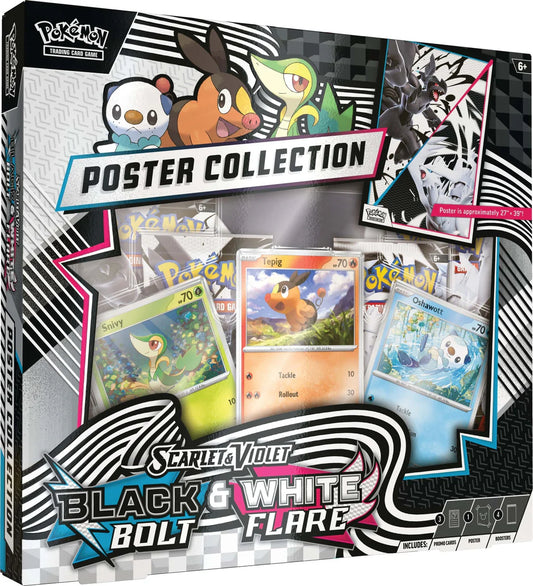Black Bolt & White Flare – Unova Poster Collection (Inglés)