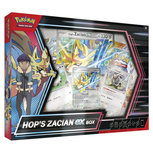 Hop's Zacian ex Box (Inglés)