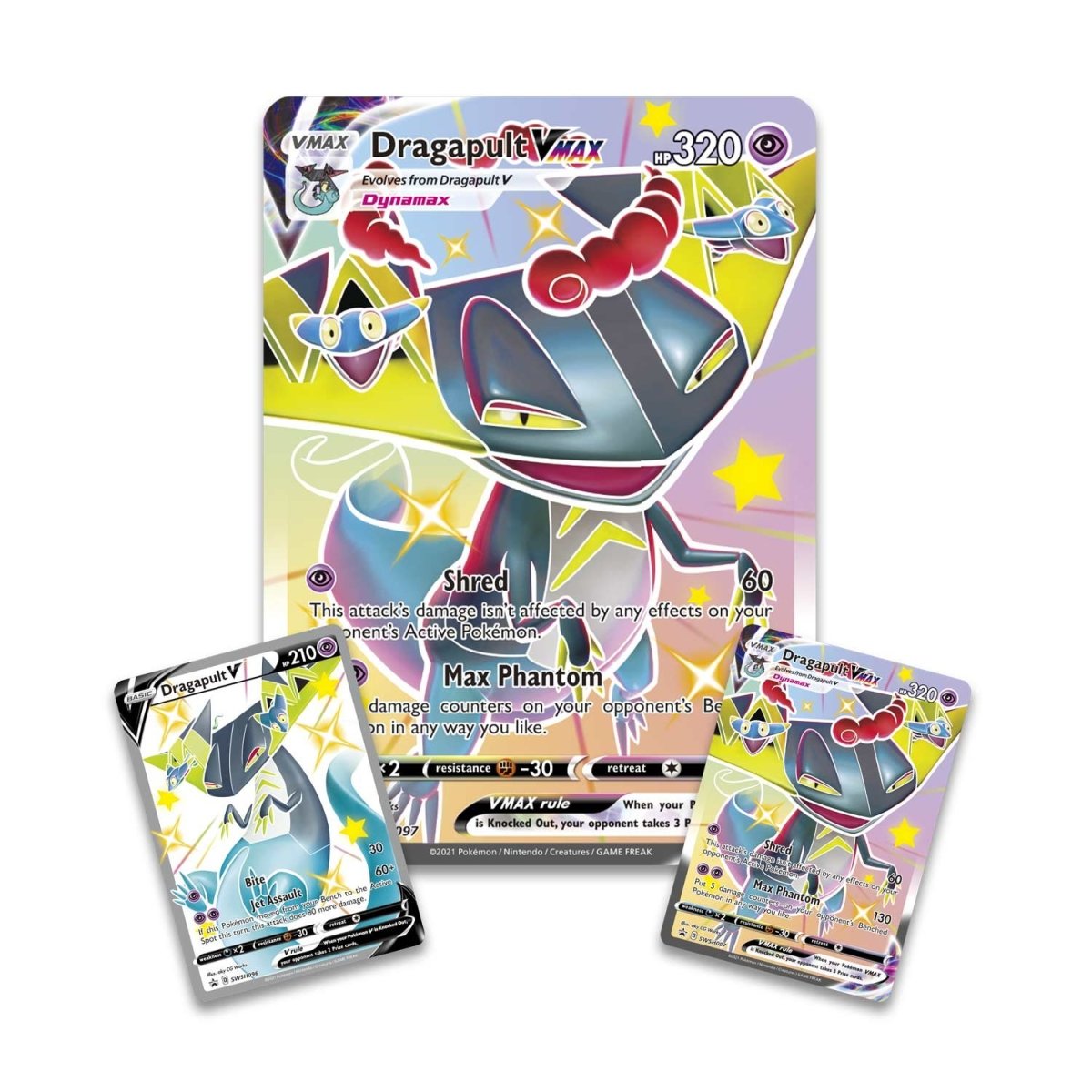 Shining Fates Premium Collection – Shiny Dragapult VMAX (Inglés)