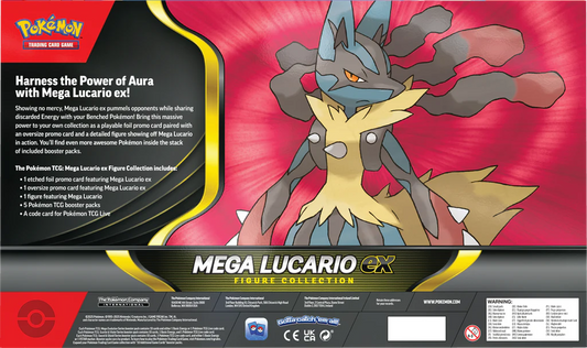 Mega Lucario ex Figure Collection (Inglés)