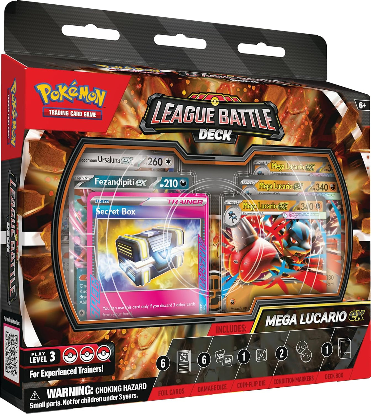 Mega Lucario Ex League Battle Deck