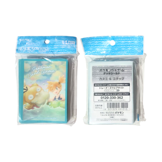 Deck Sleeves – Misty & Psyduck (Japonés)
