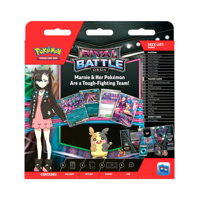 Rival Battle Deck – Marnie (Inglés)