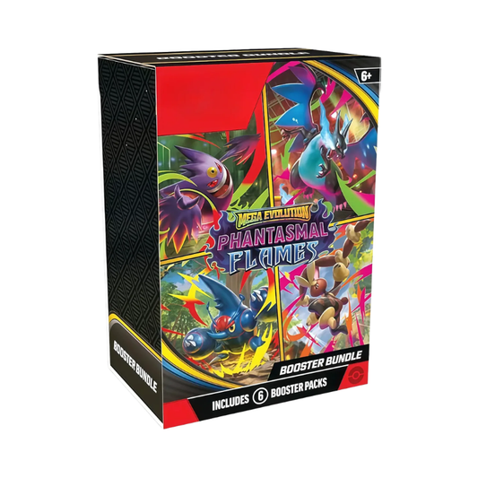 Mega Evolution – Phantasmal Flames Booster Bundle (Inglés)