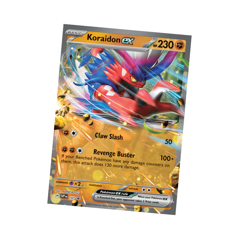 Slashing Legends Tin – Koraidon ex (Inglés)