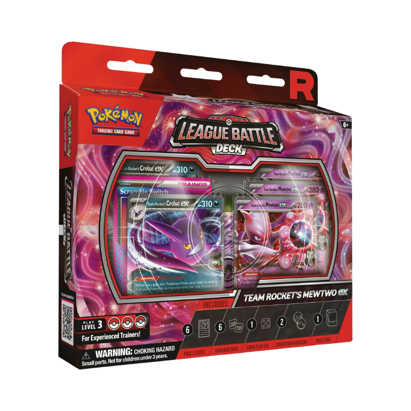 Team Rocket's Mewtwo ex – League Battle Deck (Inglés)