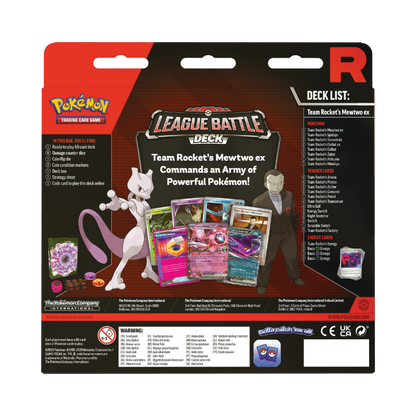 Team Rocket's Mewtwo ex – League Battle Deck (Inglés)