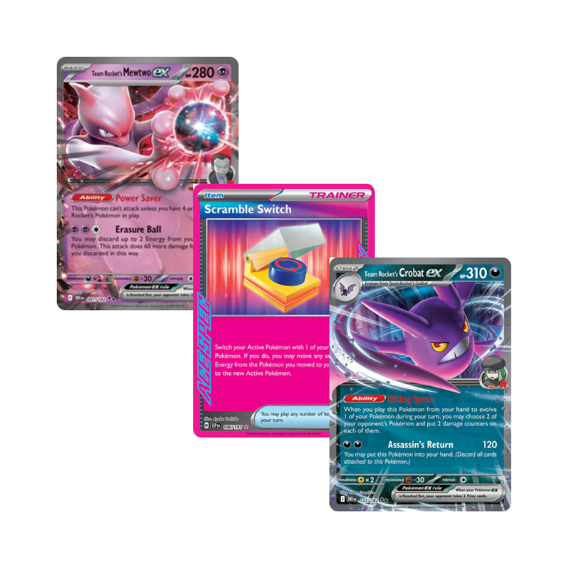 Team Rocket's Mewtwo ex – League Battle Deck (Inglés)