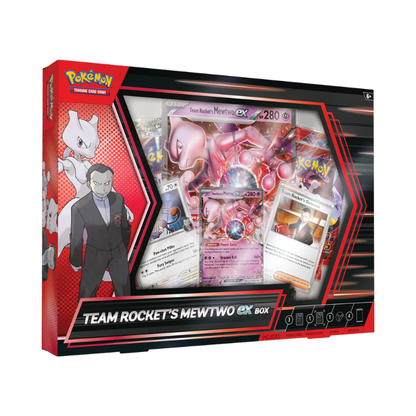 Team Rocket's Mewtwo ex Box (Inglés)